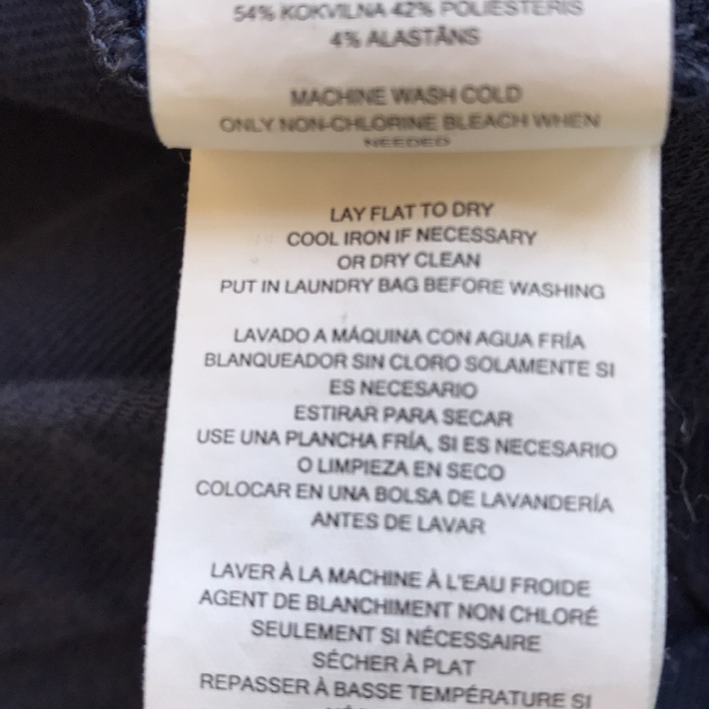 MICHAEL Michael Kors navy stretch skinny pants, S - Picture 11 of 12
